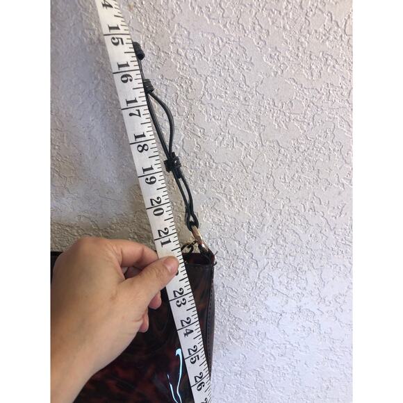 Zara Tortoiseshell Crossbody Bag with Gold Chain - Picture 8 of 11